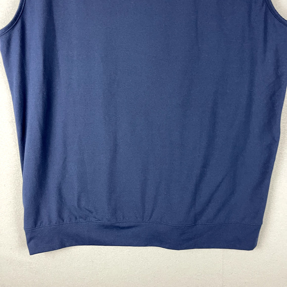Straight Down Cypress Vest Mens XL Blue Golf Performance Sleeveless Soft Casual - Picture 11 of 13